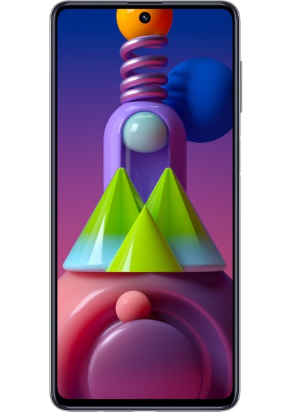 Galaxy M51 128 GB (Samsung Türkiye Garantili) Beyaz