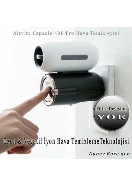 Capsul Hava Temizleyici ( YIKANABİLİR FİLTRE TEKNOLOJİSİ )