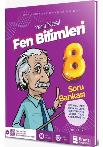 8. Sınıf Fen Bilimleri Müfredat Odaklı & Kazanım Temelli Soru Bankası