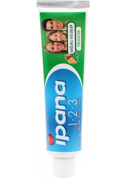 Ipana Sağlıklı Gülüşler Tüm Aile 50ml - 15'li Paket