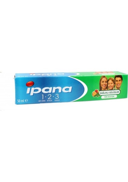 Ipana Sağlıklı Gülüşler Tüm Aile 50ml - 15'li Paket