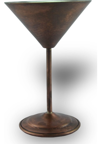 Bakır Martini Kadehi 250 ml Oksit