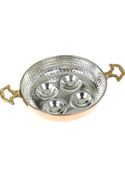Bakır Yumurta Tava 18 cm