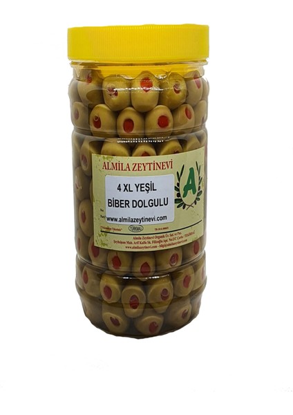 Özel Biberli Zeytin 4xl Duble 950 gr
