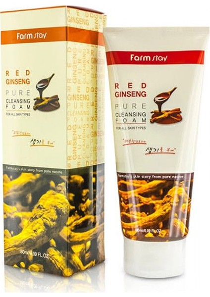 Kırmızı Ginseng Giderici Yenileyici Cilt Temizleme Jeli 180 ml