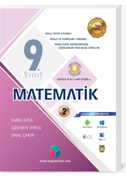 KÜP YAYINLARI - 9. SINIF MATEMATİK - 2