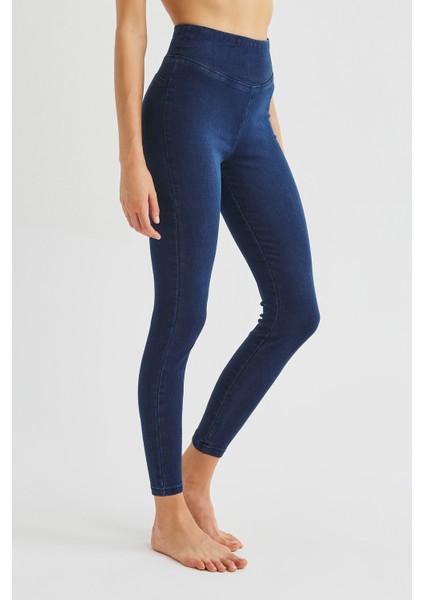 Denım Blue Yüksek Bel Push Up Tayt fiyatları