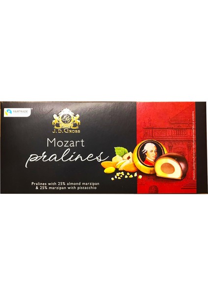 J.d. gr oss Mozarts Pralines 200 gr