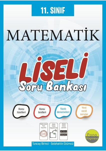 Pano 11.sınıf Matematik Soru Bankası (Liseli)