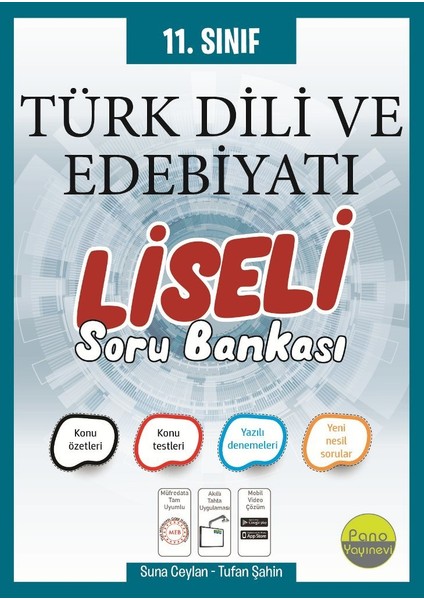 Pano 11. Sınıf Türk Dili ve Edebiyatı Soru Bankası (Liseli)