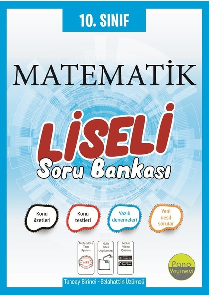 Pano 10.sınıf Matematik Soru Bankası (Liseli)