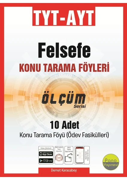 Pano Tyt-Ayt Felsefe Tarama Föyleri (10 Fasikül 10X16 Sayfa)