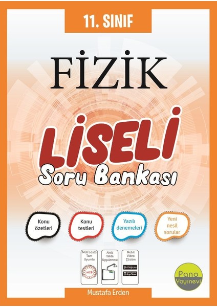 Pano 11. Sınıf Fizik Soru Bankası (Liseli)