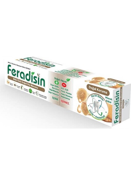 Misvaklı Doğal Diş Macunu Feradisin fiyatları