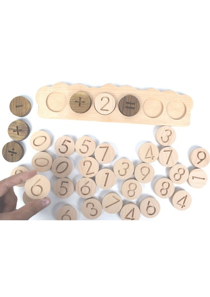 Bultak Matematik 4 İşlem Oyunu 36 Parça - Montessori Materyali - Doğal Eğitici Oyuncak fiyatları