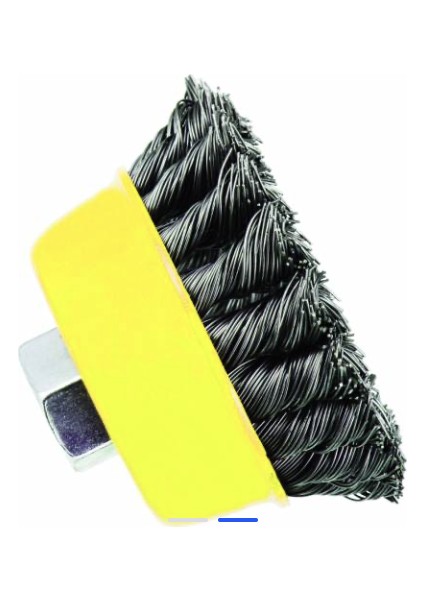Burgulu Çanak Fırça 75 mm