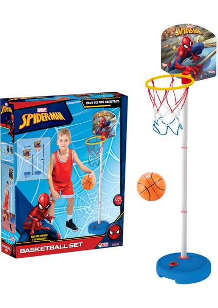 Spıderman Küçük Ayaklı Basket Pota