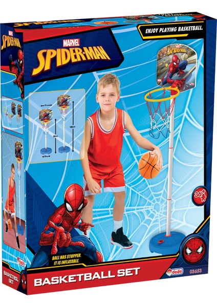 Spıderman Küçük Ayaklı Basket Pota