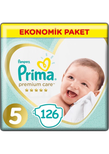 Premium Care Bebek Bezi 5 Beden 11-18 Kg (3*42) 126  11-18 Kg