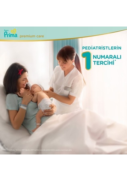 Premium Care Bebek Bezi 1 Beden Yenidoğan 2-5 Kg (4*70) 280 2-5 Kg