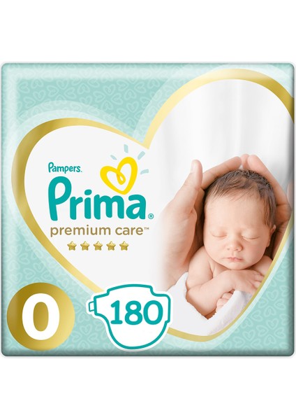 Premium Care Prematüre Bebek Bezi 0 Beden (30*6) 180 1,5-2,5 Kg