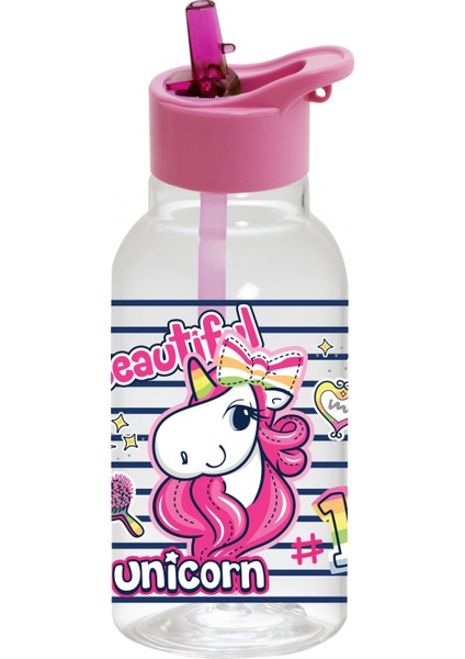Desenli Pipetli Unicorn Desenli Matara 460 cc