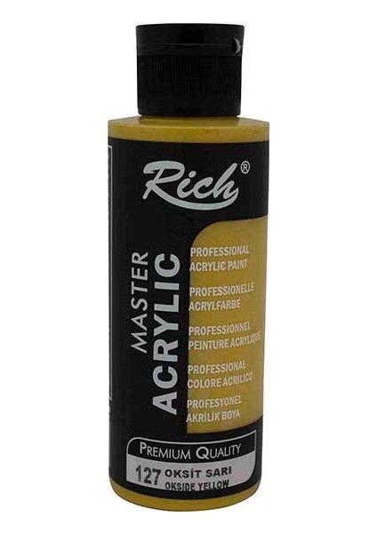 Akrilik Boya 120 cc Oksit Sarı 127