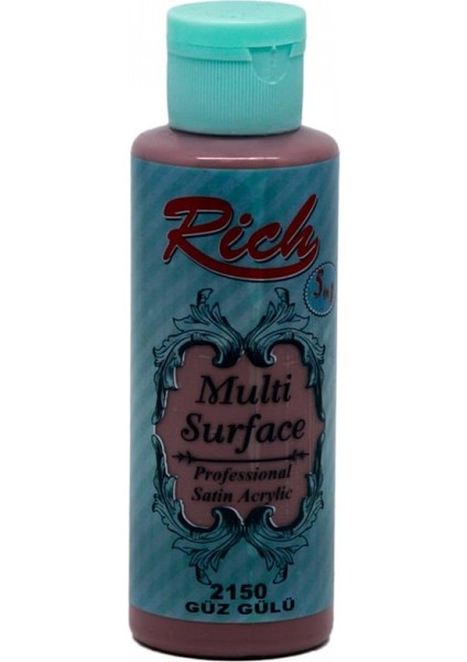 Multi Surface 120 cc Güz Gülü 2150 Akrilik Boya