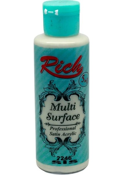 Multi Surface 120 cc Sis 2246 Akrilik Boya