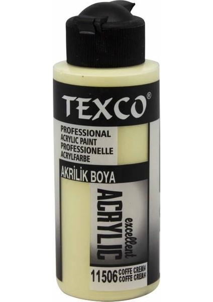 Texco Akrilik Boya 110 cc 11506 Coffe Cream