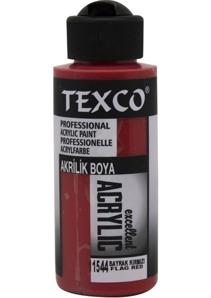 Texco Akrilik Boya 110 cc 11544 Bayrak Kırmızı