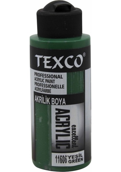 Texco Akrilik Boya 110 cc 11606 Yeşil