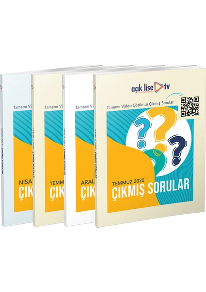 Açık Lise TV Son 4 Dönem - Çıkmış Sorular