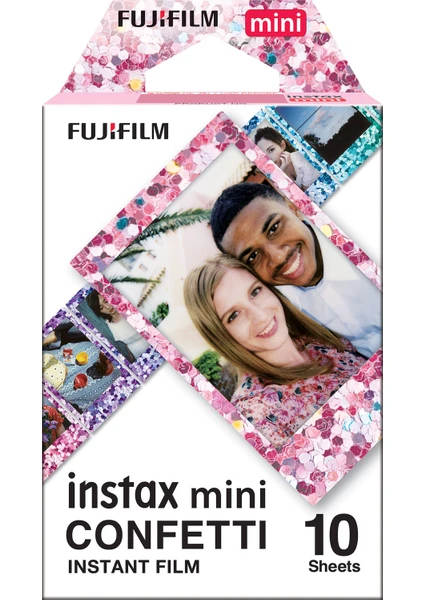 Instax Mini Confetti 10'lu Film