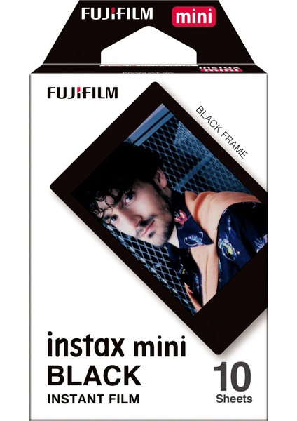 Instax Mini Black Edition 10'lu Film