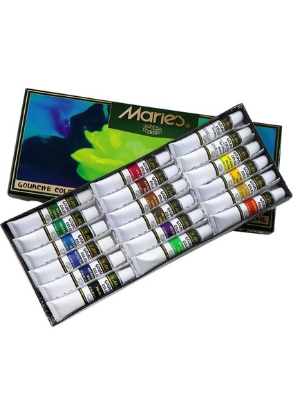 18 Renk Guaj Boya 12 ml 7318B