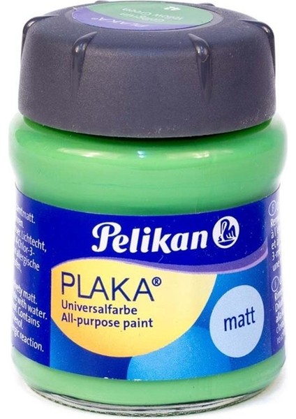 101139 Plaka Boyası 50 ml Sarı-Yeşil