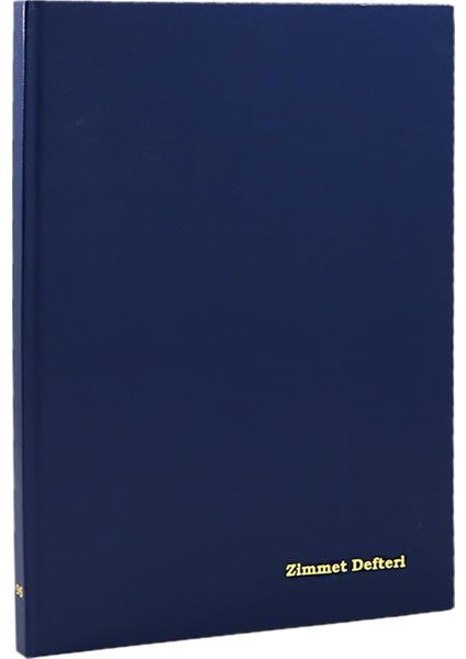 Zimmet Defteri 96 Yaprak Ciltli 20 x 28 cm
