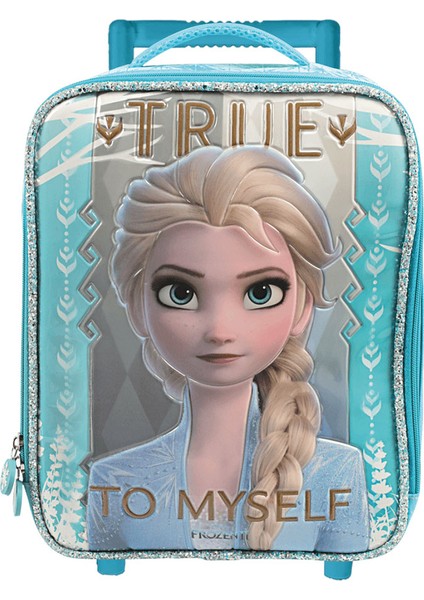 Disney Frozen True To Myself Çekçekli Anaokulu Çantası 5154