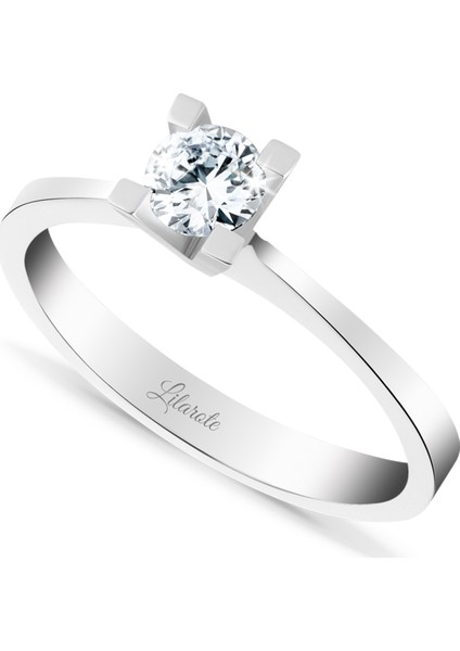 0.18 Ct Pırlanta Tektaş Yüzük