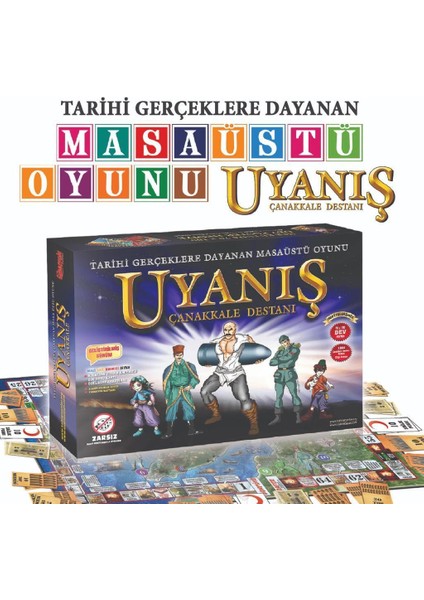 Uyanış Çanakkale Destanı-Masaüstü Oyunu fiyatları