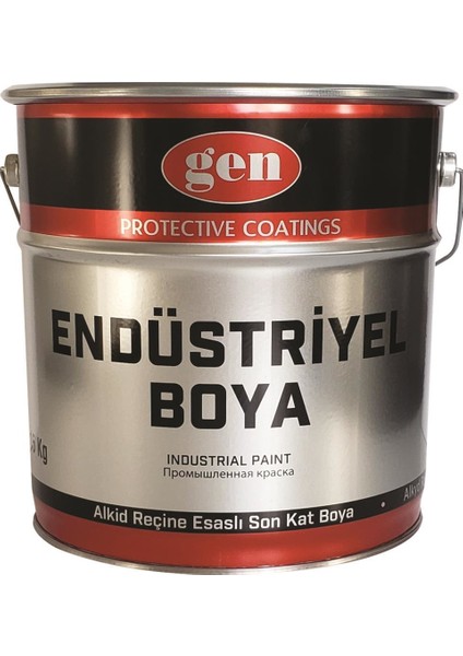 Endüstriyel Boya 1.Grup 15 kg 9002 Kirli Beyaz