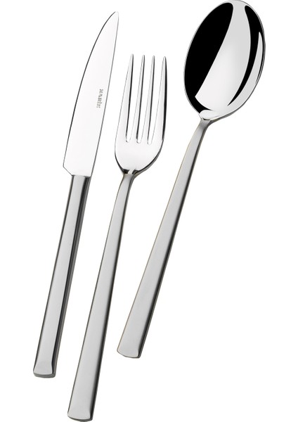 - Antares Serisi - Mat - 36 Parça Çatal Kaşık Bıçak Takımı