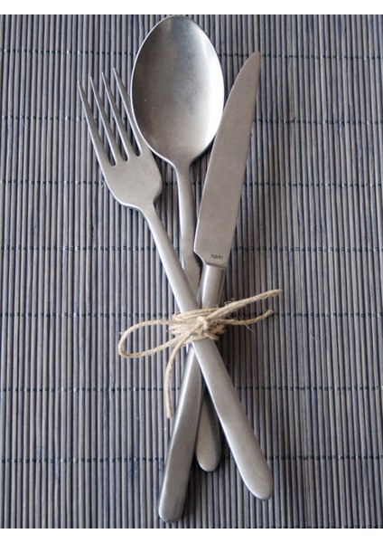 - Plaides Serisi - Retro - 89 Parça Çatal Kaşık Bıçak Takımı