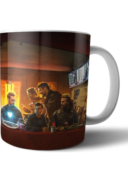 Avengers The Last Supper Kupa Bardak