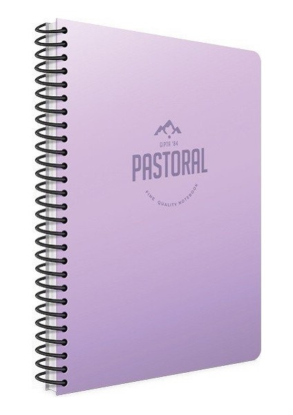 Pastoral Spiralli Pp Kapak 60 Yaprak A4 Kareli Defter Pastel Mor fiyatları