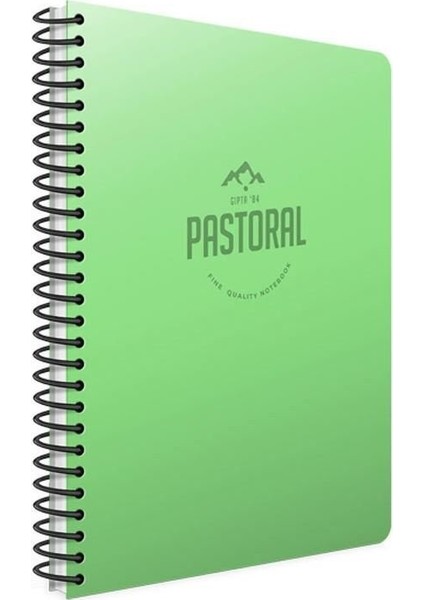 Pastoral Kareli Defter Pp Kapak 120 Yaprak A4 3248 Fıstık Yeşili