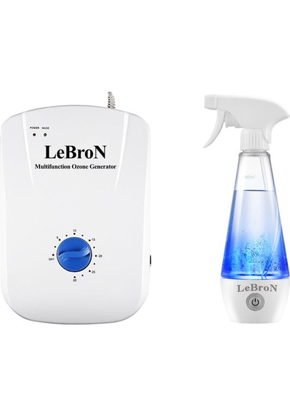 Ozon Jeneratörü 400 Mg/h + Lebron Hypo Virüs Killer Hipokloröz Asit Üretme Cihazı