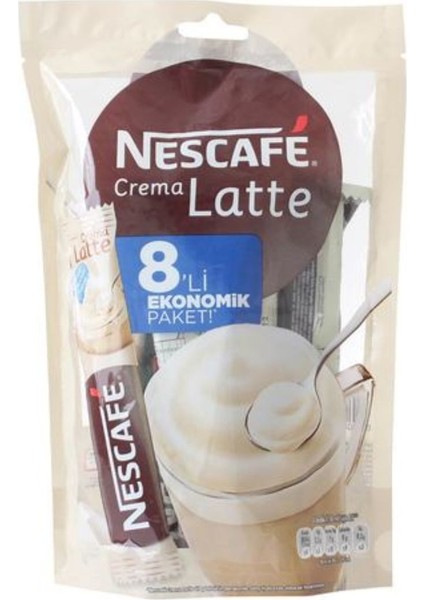 Crema Latte 8'li
