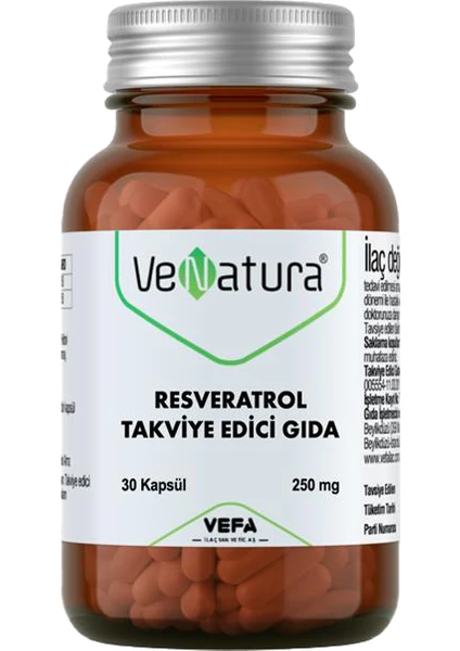 Resveratrol 30 Kapsül